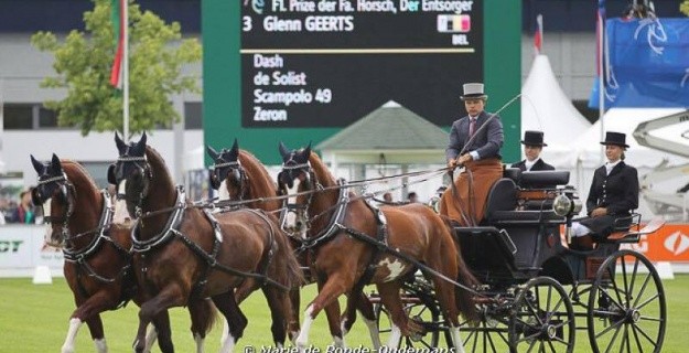 Belgisch team brons in Aken